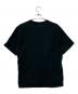 AMI Alexandre Mattiussi (アミアレクサンドルマテュッシ) 半袖カットソー　ハートエンボスロゴTシャツ ブラック サイズ:L：13000円