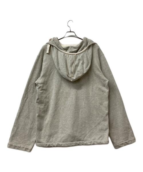 CORONA（コロナ）CORONA (コロナ) プルオーバーパーカー　NAVY PARKA HEATHER GRAY グレー×ホワイト サイズ:SIZE42の古着・服飾アイテム