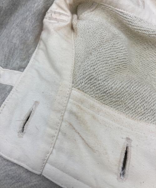 CORONA（コロナ）CORONA (コロナ) プルオーバーパーカー　NAVY PARKA HEATHER GRAY グレー×ホワイト サイズ:SIZE42の古着・服飾アイテム
