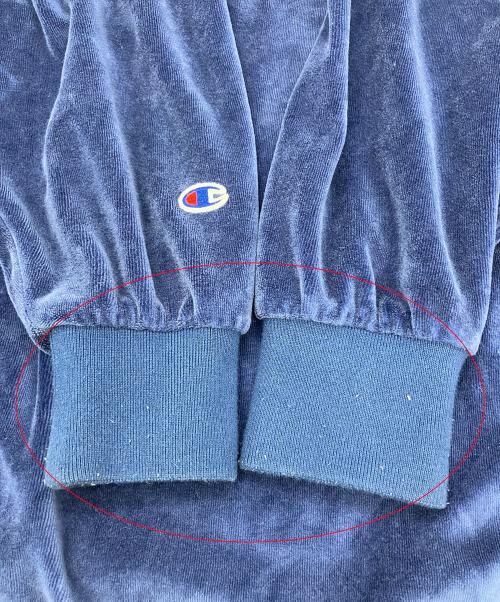 Champion（チャンピオン）Champion (チャンピオン) アクションスタイルフルジップジャケット ブルー×レッド サイズ:Lの古着・服飾アイテム