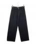 AURALEE（オーラリー）の古着「パンツ SILK NEP DENIM 5P WIDE PANTS」｜ブラック