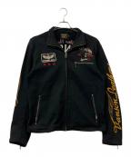 VANSONバンソン）の古着「ジャケット」｜ブラック