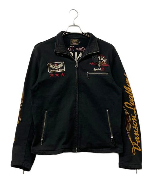VANSON（バンソン）VANSON (バンソン) ジャケット ブラック サイズ:XLの古着・服飾アイテム