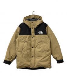 THE NORTH FACE（ザ ノース フェイス）の古着「マウンテンダウンジャケット 防水ダウン」｜ブラウン×ブラック