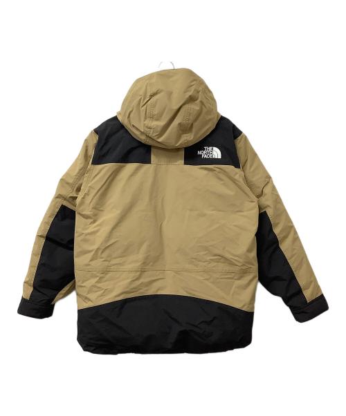 THE NORTH FACE（ザ ノース フェイス）THE NORTH FACE (ザ ノース フェイス) マウンテンダウンジャケット 防水ダウン ブラウン×ブラック サイズ:Lの古着・服飾アイテム