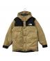 THE NORTH FACE（ザ ノース フェイス）の古着「マウンテンダウンジャケット 防水ダウン」｜ブラウン×ブラック