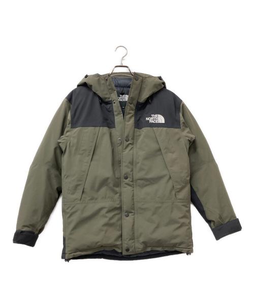 THE NORTH FACE（ザ ノース フェイス）THE NORTH FACE (ザ ノース フェイス) マウンテンダウンジャケット ③ オリーブ×ブラック サイズ:Lの古着・服飾アイテム