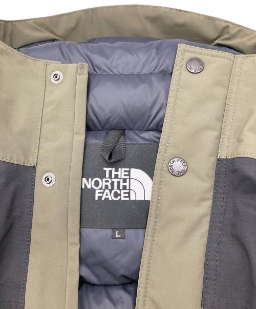 THE NORTH FACE（ザ ノース フェイス）THE NORTH FACE (ザ ノース フェイス) マウンテンダウンジャケット ③ オリーブ×ブラック サイズ:Lの古着・服飾アイテム