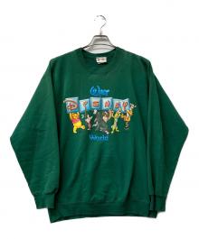 DISNEY（ディズニー）の古着「スウェット  90'S アメリカ製」｜グリーン