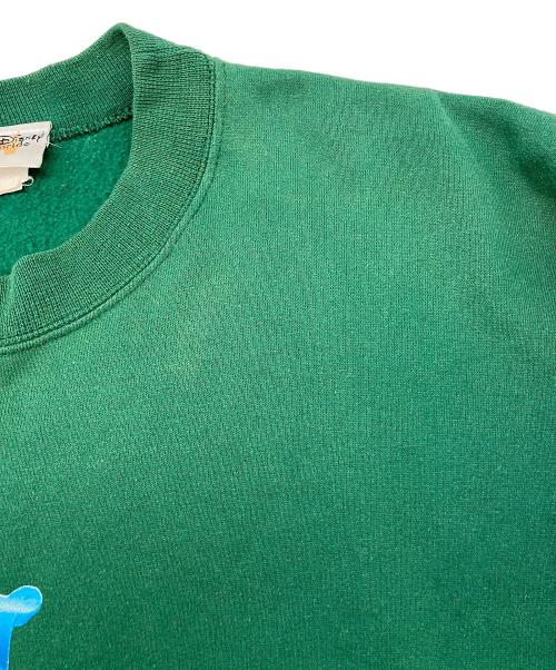 DISNEY（ディズニー）DISNEY (ディズニー) スウェット  90'S アメリカ製 グリーン サイズ:不明の古着・服飾アイテム