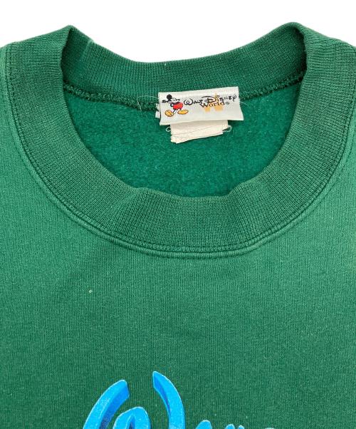 DISNEY（ディズニー）DISNEY (ディズニー) スウェット  90'S アメリカ製 グリーン サイズ:不明の古着・服飾アイテム