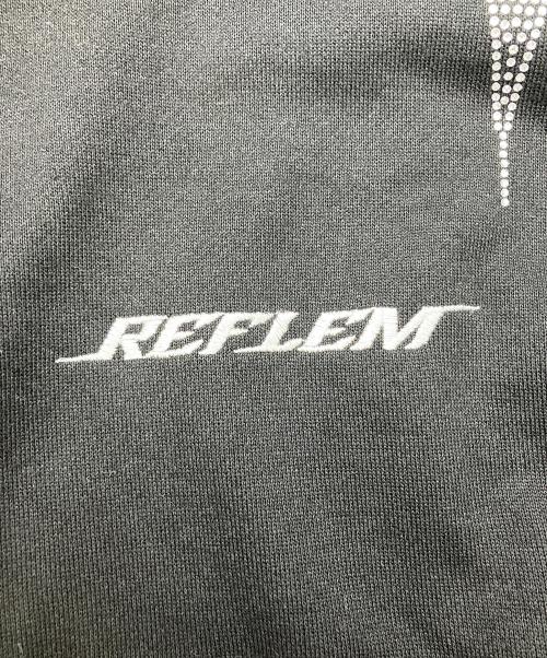 REFLEM（レフレム）REFLEM (レフレム) ジップパーカー CROSS RHINESTONE ZIP UP PARKER ブラック サイズ:FREEの古着・服飾アイテム