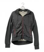 MONCLERモンクレール）の古着「切替ジップパーカー　MAGLIA CARDIGAN」｜グレー