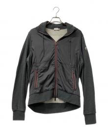 MONCLER（モンクレール）の古着「切替ジップパーカー　MAGLIA CARDIGAN」｜グレー
