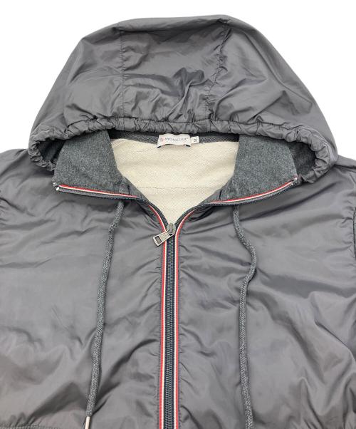 MONCLER（モンクレール）MONCLER (モンクレール) 切替ジップパーカー　MAGLIA CARDIGAN グレー サイズ:XLの古着・服飾アイテム