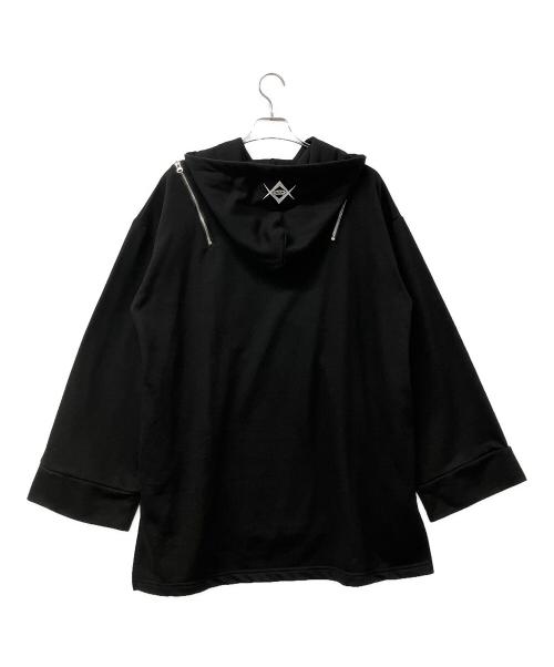REFLEM（レフレム）REFLEM (レフレム) プルオーバーパーカー ブラック サイズ:FREEの古着・服飾アイテム