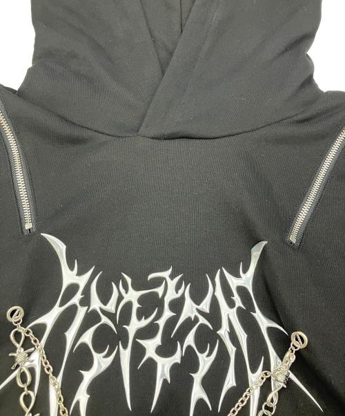 REFLEM（レフレム）REFLEM (レフレム) プルオーバーパーカー ブラック サイズ:FREEの古着・服飾アイテム