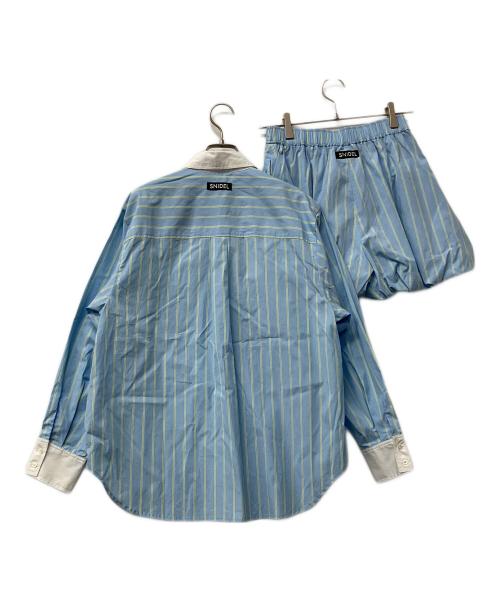 Snidel（スナイデル）Snidel (スナイデル) セットアップ　MLB　Dodgers スカイブルー サイズ:FREEの古着・服飾アイテム