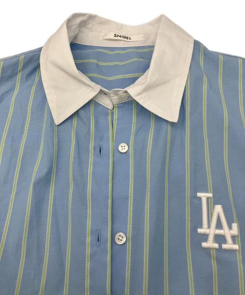 Snidel（スナイデル）Snidel (スナイデル) セットアップ　MLB　Dodgers スカイブルー サイズ:FREEの古着・服飾アイテム