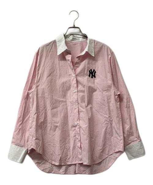 Snidel（スナイデル）Snidel (スナイデル) セットアップ ワンポイントシャツ/バルーンショートパンツ ピンク サイズ:FREEの古着・服飾アイテム