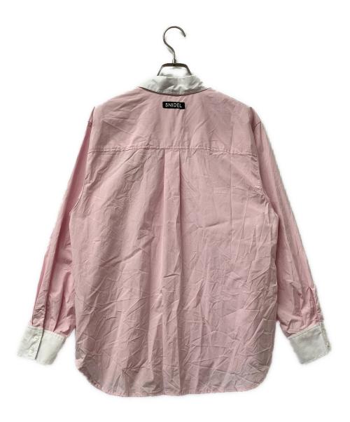 Snidel（スナイデル）Snidel (スナイデル) セットアップ ワンポイントシャツ/バルーンショートパンツ ピンク サイズ:FREEの古着・服飾アイテム