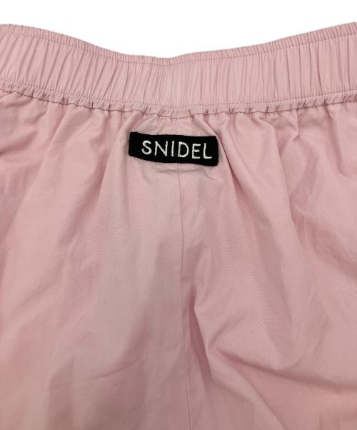 Snidel（スナイデル）Snidel (スナイデル) セットアップ ワンポイントシャツ/バルーンショートパンツ ピンク サイズ:FREEの古着・服飾アイテム