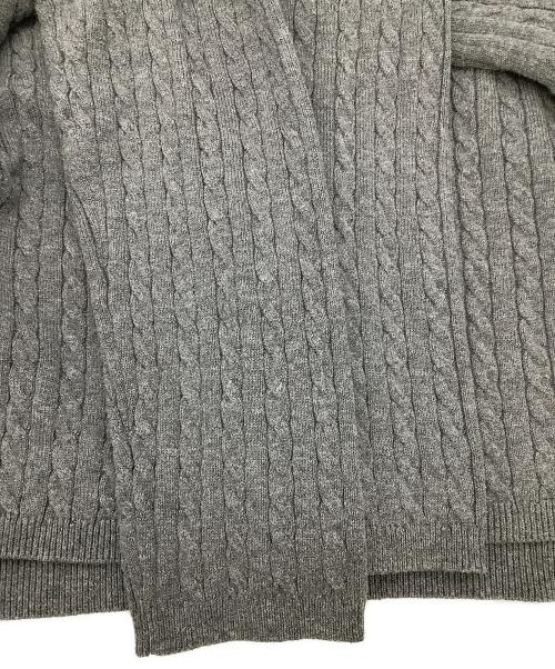 HER LIP TO（ハーリップトゥ）HER LIP TO (ハーリップトゥ) ニットアンサンブル Essential Classic Cable Knit Set グレー サイズ:Sの古着・服飾アイテム