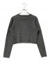 中古・古着 HER LIP TO (ハーリップトゥ) ニットアンサンブル Essential Classic Cable Knit Set グレー サイズ:S：10000円