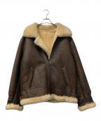 SHEARLINGシャーリング）の古着「B-3ジャケット　SHEARLING」｜ブラウン