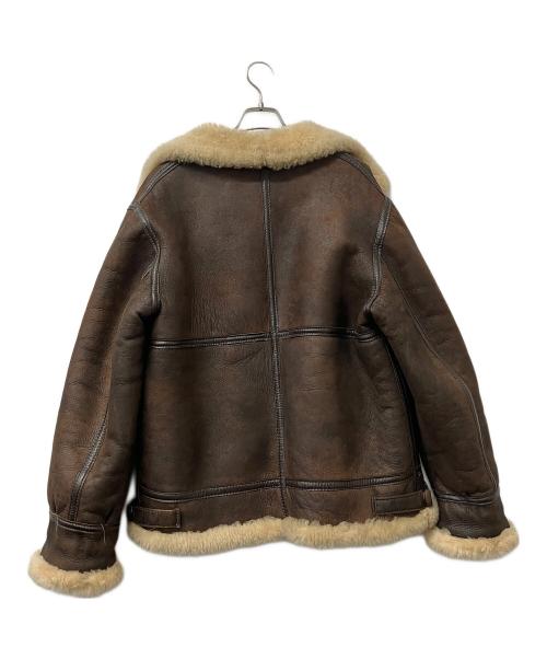 SHEARLING（シャーリング）SHEARLING (シャーリング) B-3ジャケット　SHEARLING ブラウン サイズ:Lの古着・服飾アイテム