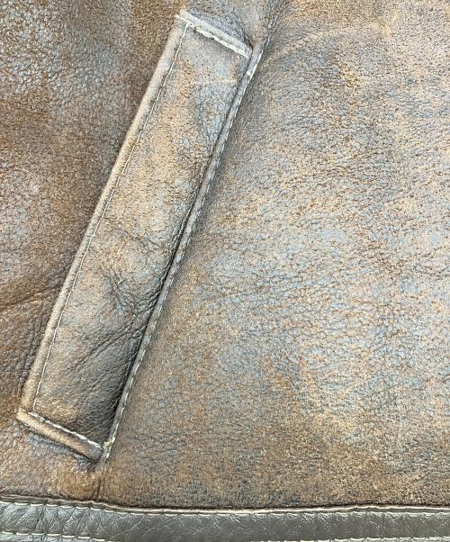 SHEARLING（シャーリング）SHEARLING (シャーリング) B-3ジャケット　SHEARLING ブラウン サイズ:Lの古着・服飾アイテム