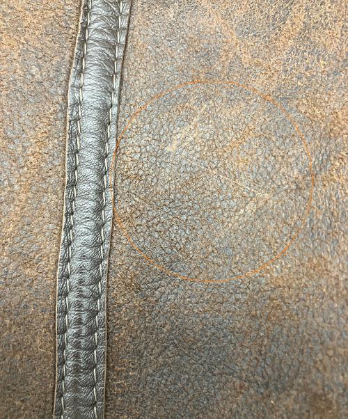 SHEARLING（シャーリング）SHEARLING (シャーリング) B-3ジャケット　SHEARLING ブラウン サイズ:Lの古着・服飾アイテム