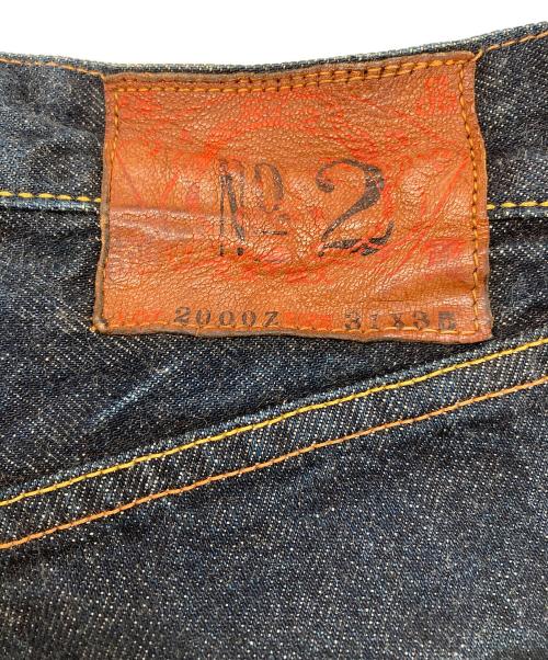 EVISU（エヴィス）EVISU (エヴィス) カモメペイントデニムパン　2000Z インディゴ サイズ:Lの古着・服飾アイテム