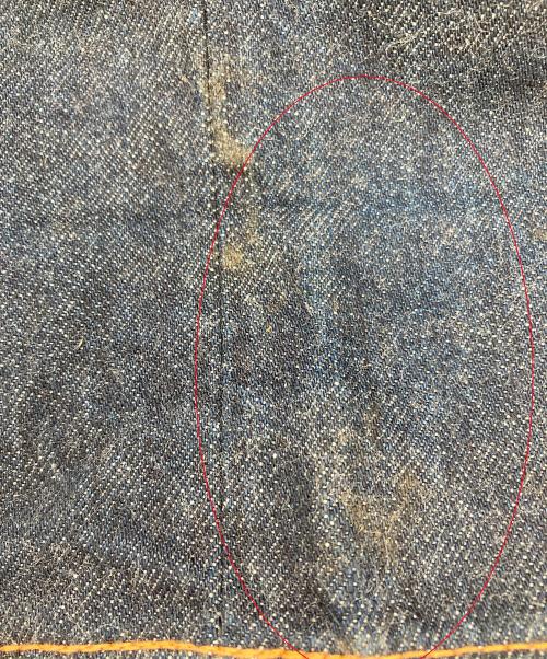 EVISU（エヴィス）EVISU (エヴィス) カモメペイントデニムパン　2000Z インディゴ サイズ:Lの古着・服飾アイテム