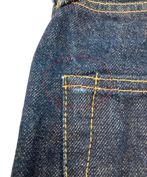 EVISU（エヴィス）EVISU (エヴィス) カモメペイントデニムパン　2000Z インディゴ サイズ:Lの古着・服飾アイテム