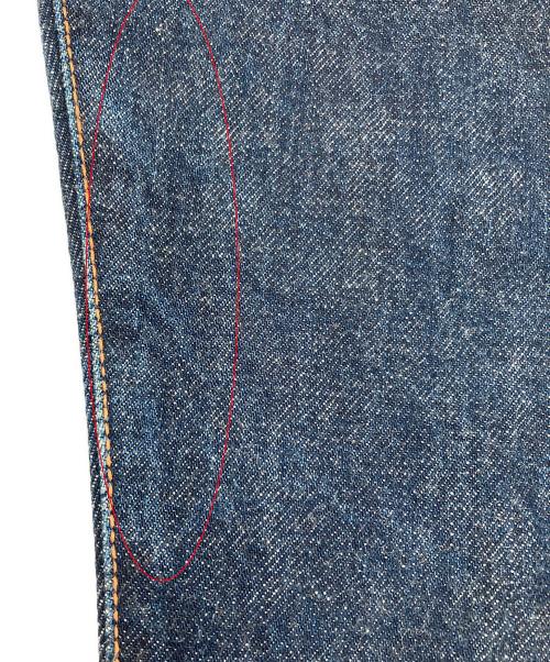 EVISU（エヴィス）EVISU (エヴィス) カモメペイントデニムパン　2000Z インディゴ サイズ:Lの古着・服飾アイテム