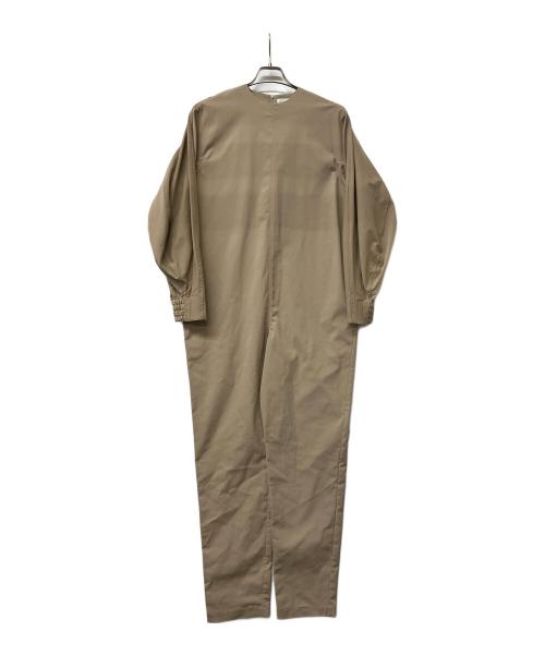 HYKE（ハイク）HYKE (ハイク) オーバーオール　ベルト欠品 ベージュ サイズ:Mの古着・服飾アイテム