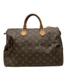 LOUIS VUITTON（ルイ ヴィトン）の古着「ハンドバッグ モノグラム スピーディ35 M41524」｜ブラウン