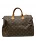 LOUIS VUITTON（ルイ ヴィトン）の古着「ハンドバッグ モノグラム スピーディ35 M41524」｜ブラウン