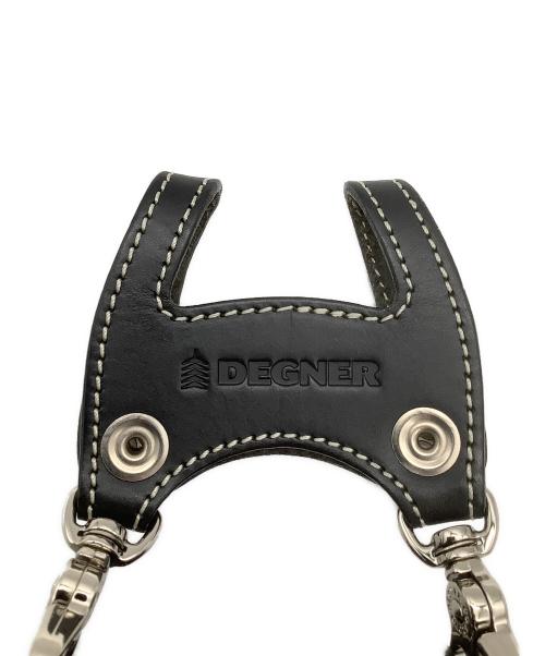 DEGNER（デグナー）DEGNER (デグナー) レザーウォレットケース ブラックの古着・服飾アイテム