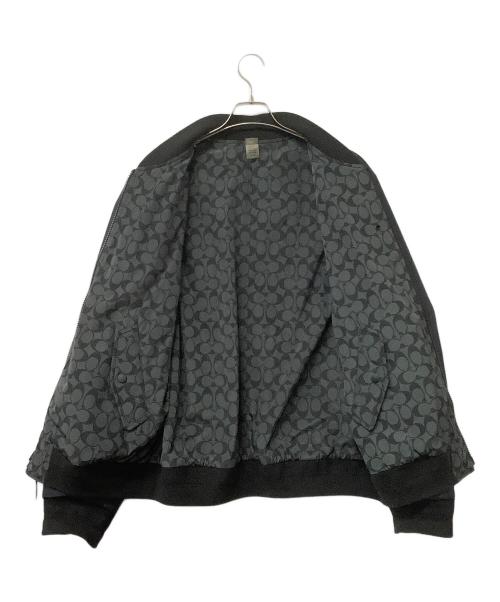 COACH（コーチ）COACH (コーチ) リバーシブルブルゾン ブラック サイズ:XLの古着・服飾アイテム