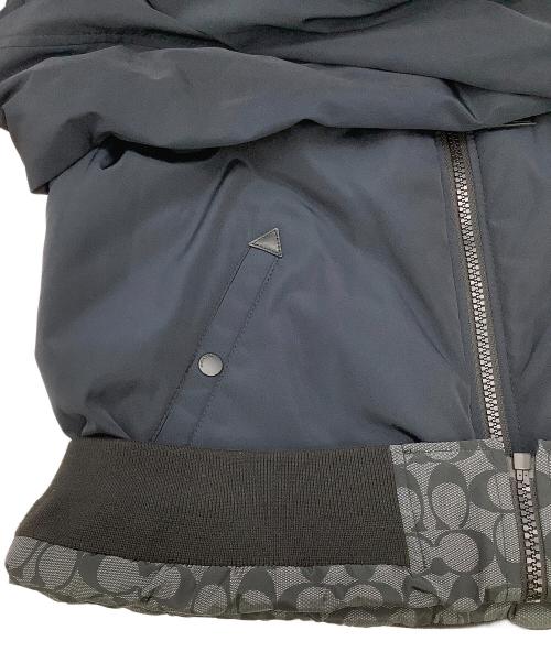 COACH（コーチ）COACH (コーチ) リバーシブルブルゾン ブラック サイズ:XLの古着・服飾アイテム