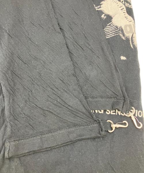 Hysteric Glamour（ヒステリックグラマー）Hysteric Glamour (ヒステリックグラマー) ジップカーディガン　PROBLEM CHILD オーバーサイズカーディガン ブラック サイズ:FREEの古着・服飾アイテム