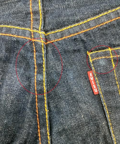 EVISU（エヴィス）EVISU (エヴィス) カモメプリントデニムパンツ　NO．3 サイズ:Mの古着・服飾アイテム