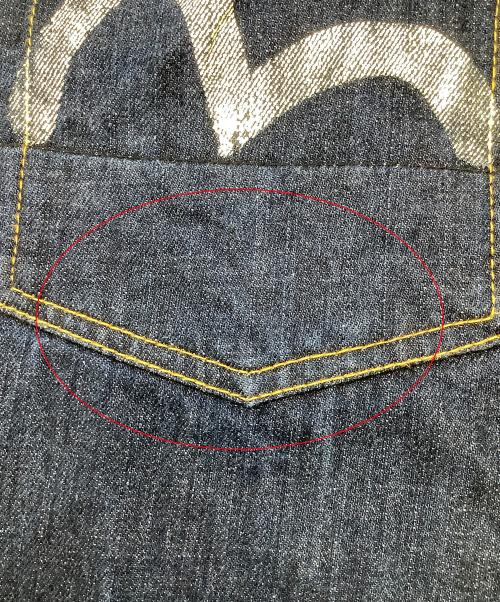 EVISU（エヴィス）EVISU (エヴィス) カモメプリントデニムパンツ　NO．3 サイズ:Mの古着・服飾アイテム