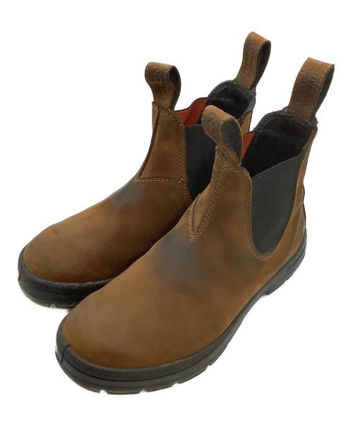 FILSON（フィルソン）FILSON (フィルソン) BLUND STONE (ブランドストーン) ヌバックサイドゴアブーツ　TEAK ブラウン サイズ:Lの古着・服飾アイテム