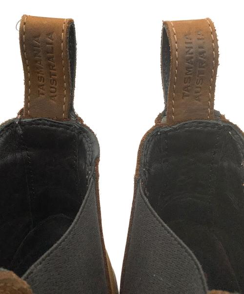 FILSON（フィルソン）FILSON (フィルソン) BLUND STONE (ブランドストーン) ヌバックサイドゴアブーツ　TEAK ブラウン サイズ:Lの古着・服飾アイテム