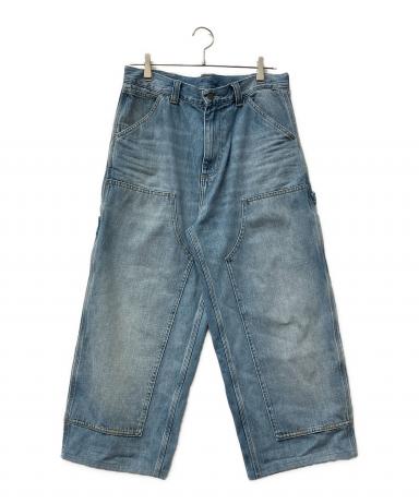 中古・古着通販】CarHartt (カーハート) ダブルニーデニムパンツ