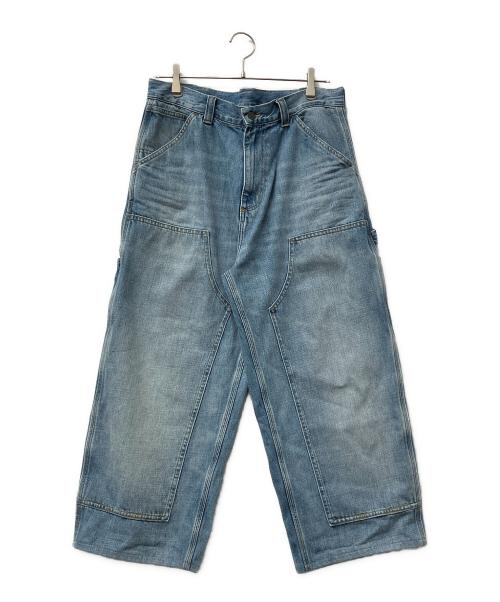 CarHartt（カーハート）CarHartt (カーハート) ダブルニーデニムパンツ インディゴ サイズ:Sの古着・服飾アイテム