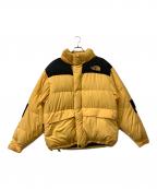 THE NORTH FACEザ ノース フェイス）の古着「ダウンジャケット」｜イエロー×ブラック